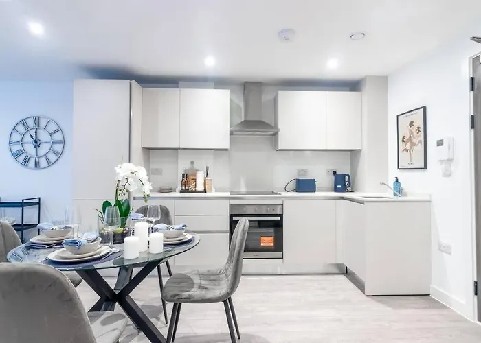 Stylish Apt Sleep 4 Digbeth City Center Db2